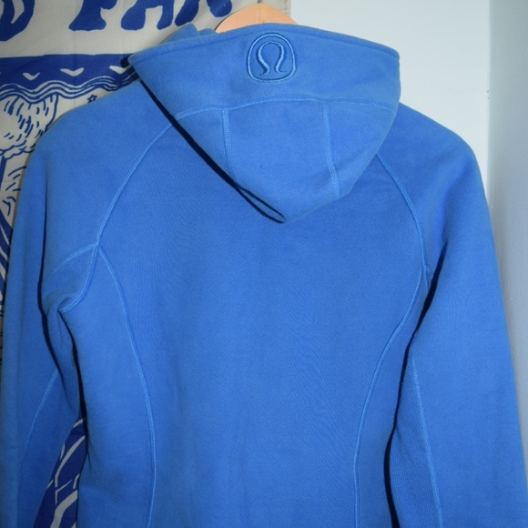 Sky Blue Lululemon Scuba Hoodie - Picture 2 of 2